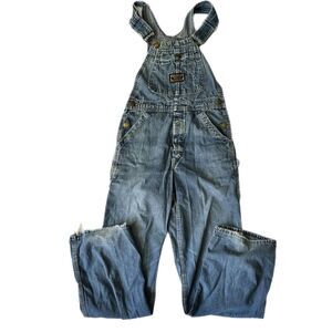 Vintage 1960's Washington Dee Cee Western Bib Overalls, Sz. S  32''x 30''